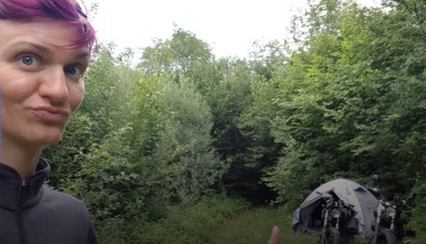 Acampe de la turista