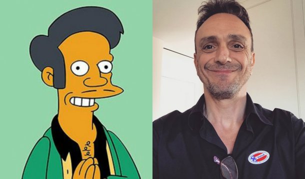 Apu y Hank Azaria
