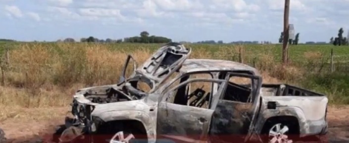 Camioneta robada en 25 de Mayo