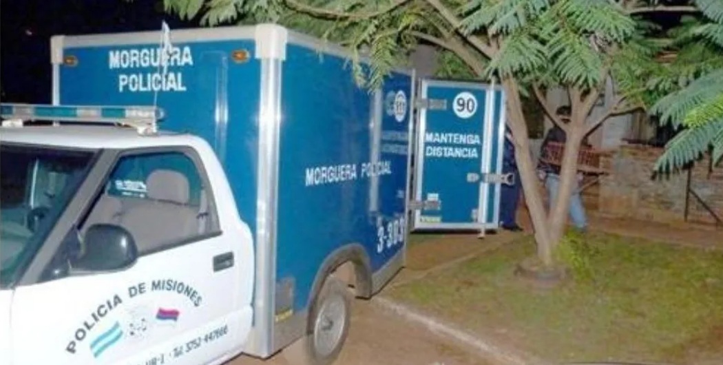 Traslado a la morgue del cuerpo