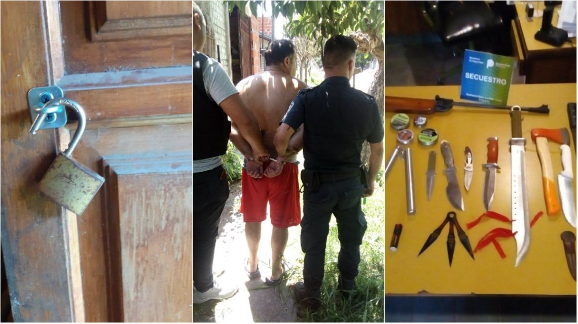 Detención hombre en Ringuelet