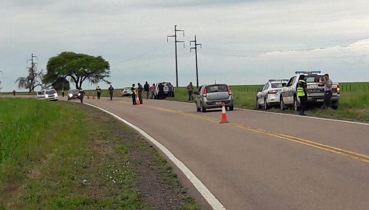 El auto fue encontrado por la policía