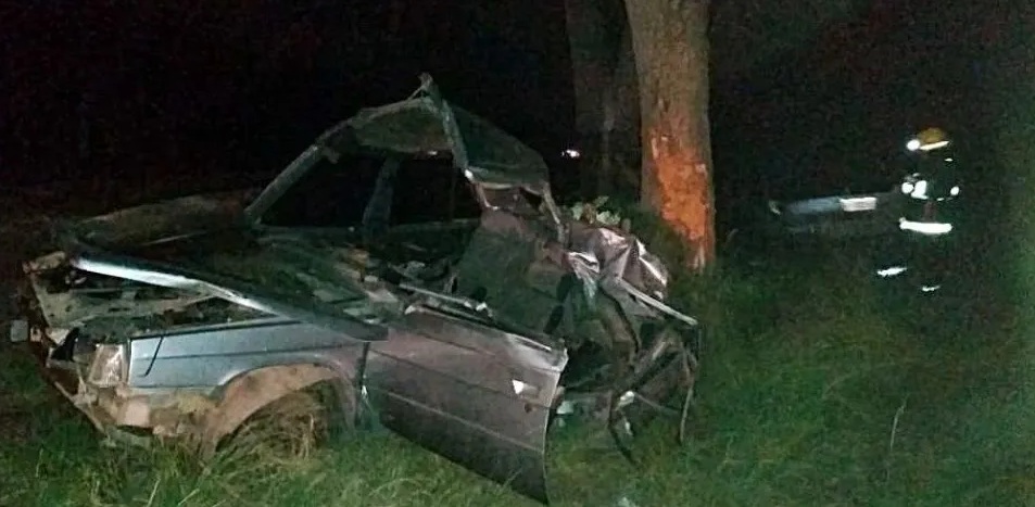 Uno de los rodados involucrados