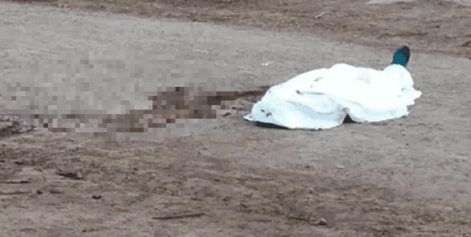 La policía halló el cuerpo en plena calle