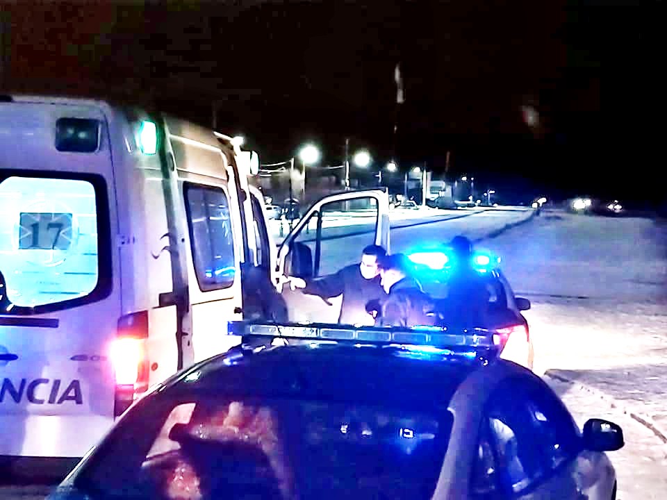 Los ocupantes fueron derivados al HRRG.