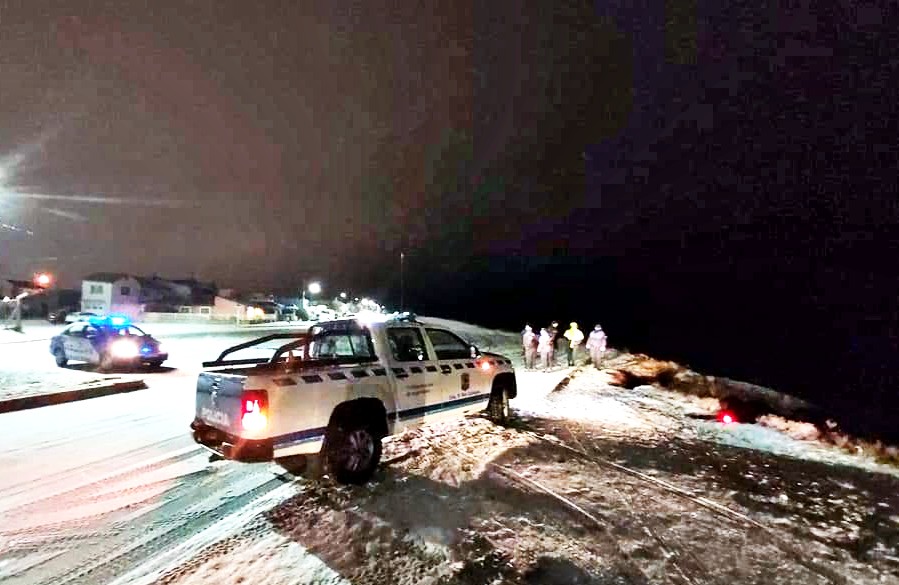 Corte preventivo de la rotonda.