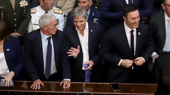 Mariano Cúneo Libarona y Luis Caputo