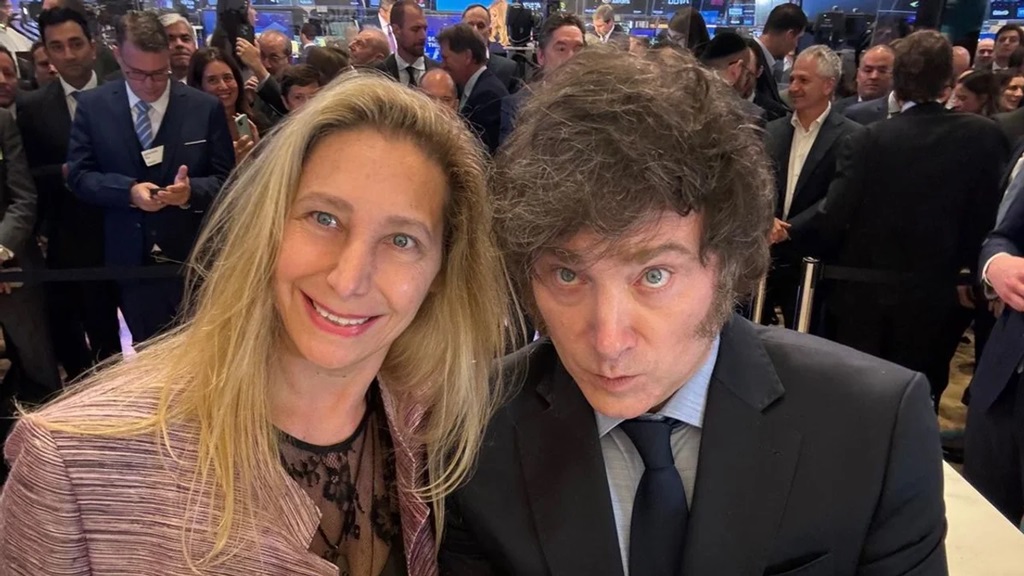 Karina y Javier Milei