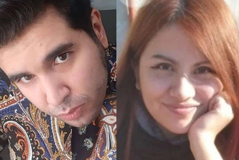 Fernando Sabag Montiel y Brenda Uliarte.