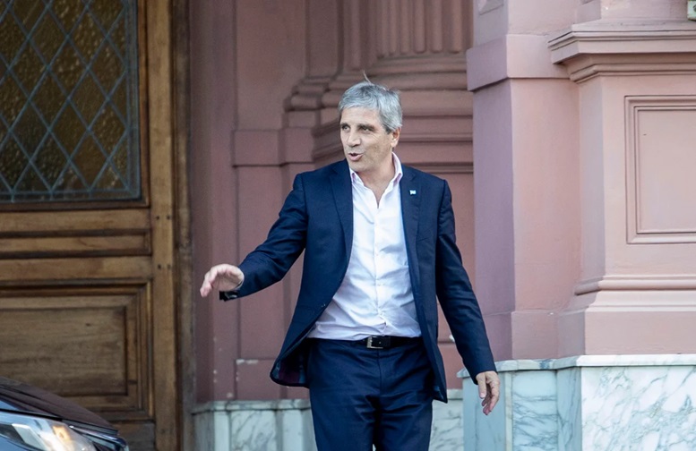 Luis Caputo, ministro de Economía.