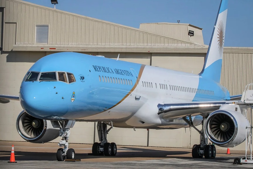 Avión presidencial ARG01