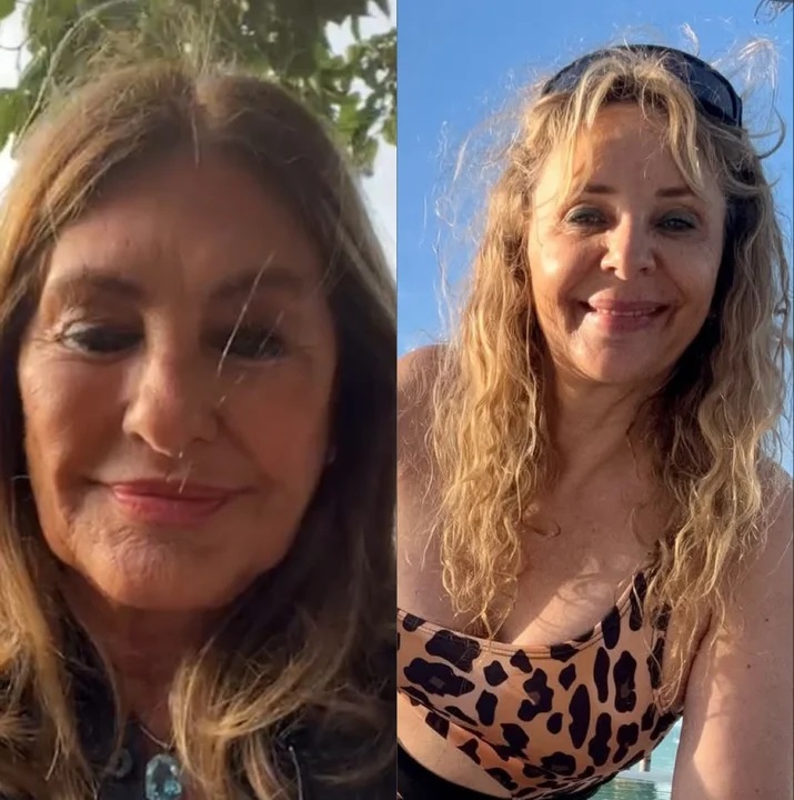 Silvia Fernández Barrio y Evelyn Von Brocke.