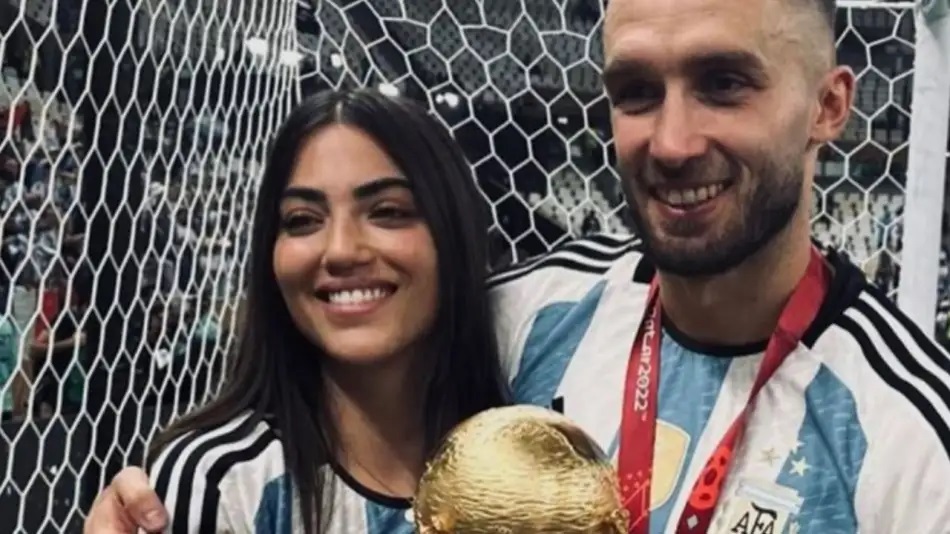   Agustina Bascerano y Germán Pezzella