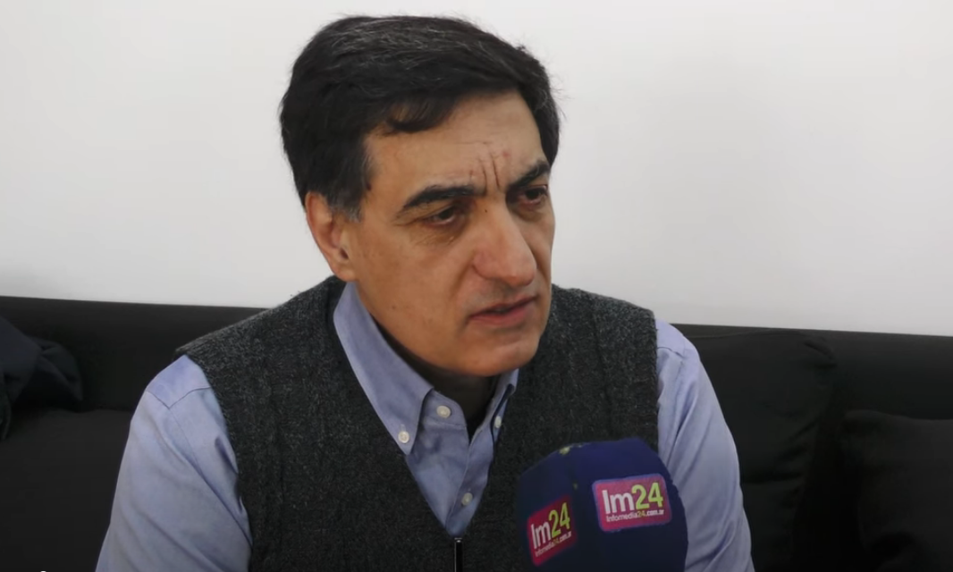 Dr. Sergio Macagno. (Foto captura entrevista brindada a Infomedia 24)