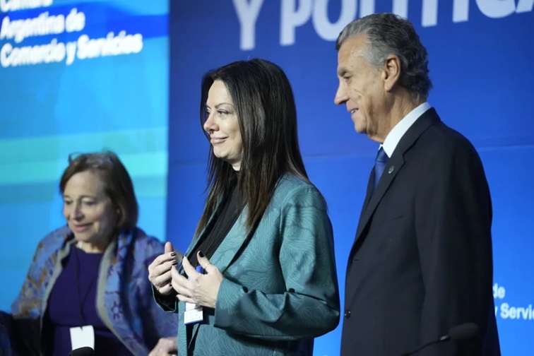 La ministra de Capital Humano,Sandra Petovello