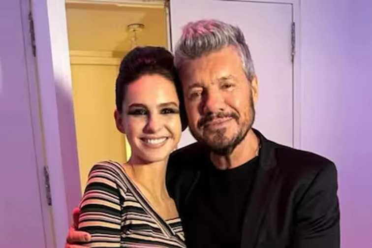 Juanita Tinelli y Marcelo Tinelli.