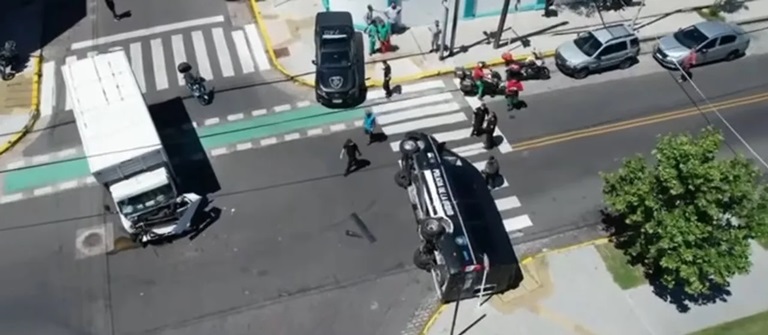 El siniestro ocurrió en Santa Cruz y Uspallata.