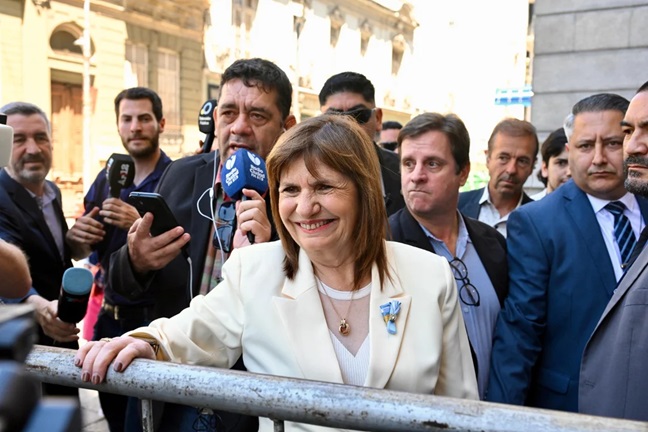 Bullrich en el Senado