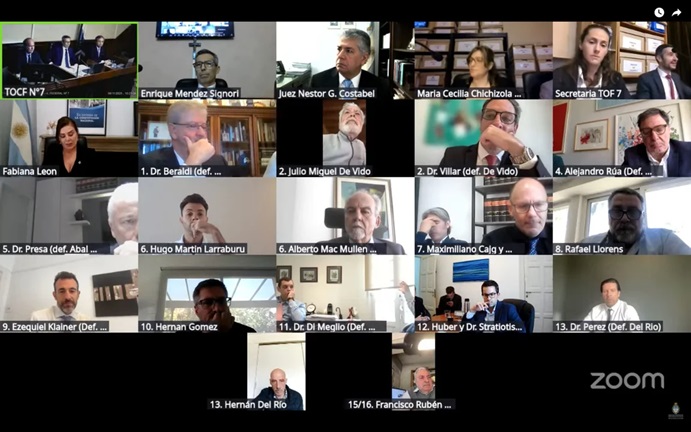 Los 86 imputados de la causa Cuadernos.