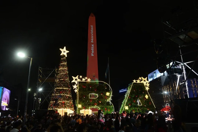 La Ciudad celebró frente al Obelisco
