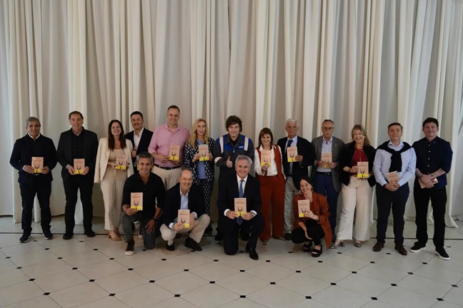 Todos en la Quinta de Olivos.