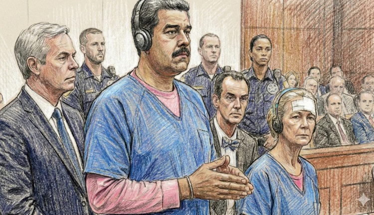 Primera audiencia de Maduro en Nueva York