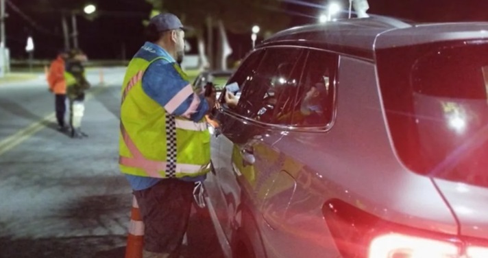 Hubo controles en todo el país.