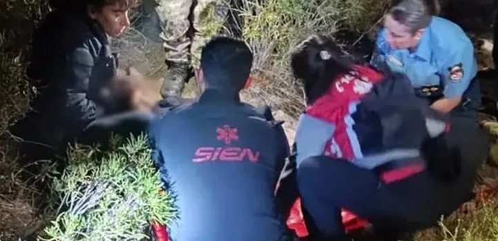 Así halló la Policía de Neuquén a la hermana de Marcos &ldquo;Huevo&rdquo; Acuña.