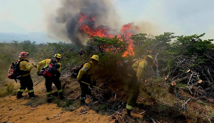 INCENDIOS FORESTALES EN CHUBUT