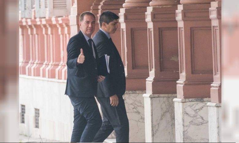 El ministro del Interior, Diego Santilli.