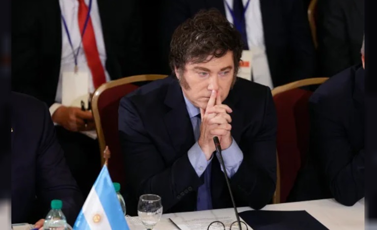 El presidente Javier Milei retomó sus críticas hacia empresarios