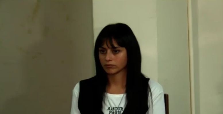 Fiorella Damiani en el juicio.