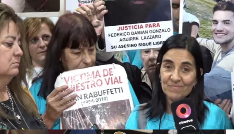 Viviam Perrone, fundadora de la Asociación Madres del Dolor.