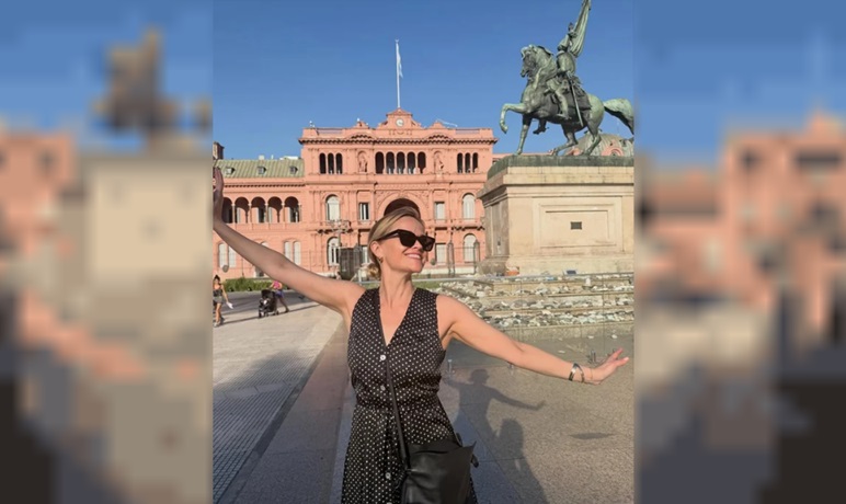 Reese Witherspoon en Buenos Aires.