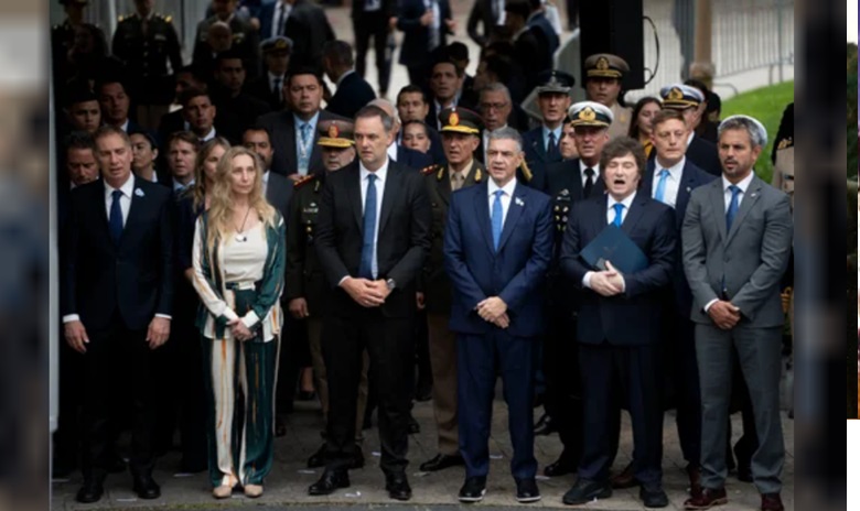 Acto presidencial por los 44 años de la Guerra en Malvinas