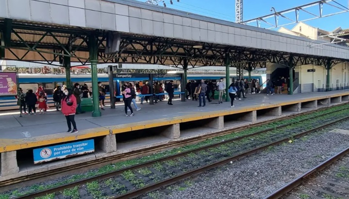 Estación Temperley.