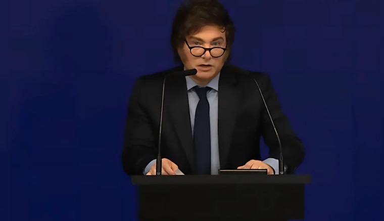 El presidente de la Nación, Javier Milei.