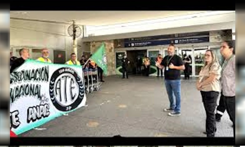 Se viene un paro de ATE ANAC el 21 de abril.