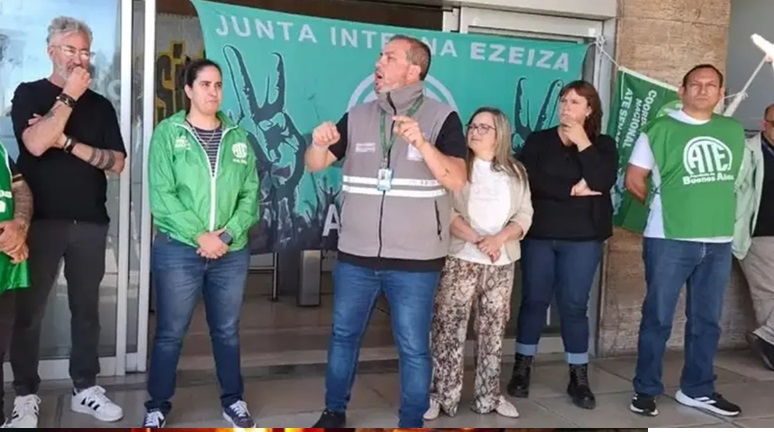 Medidas de fuerza de ATE/ANAC mañana en todos los aeropuertos.