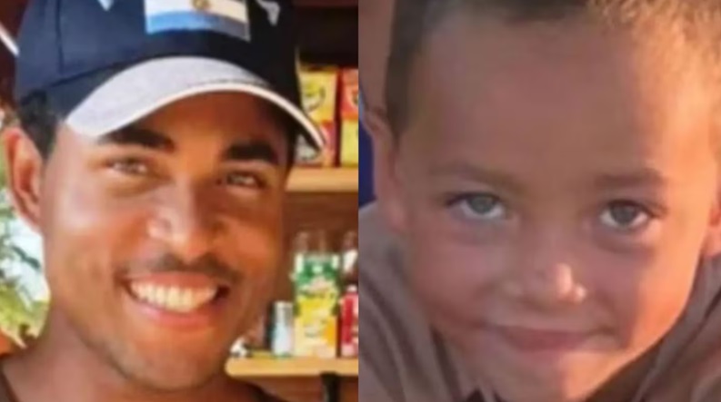 NAHUÁ Y SU PAPÁ JOSIAS SANTOS REGIS                              Regis