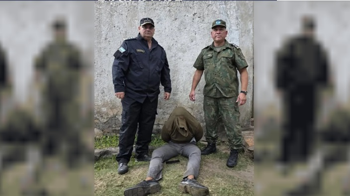 Detenido. Foto: Agencia NA