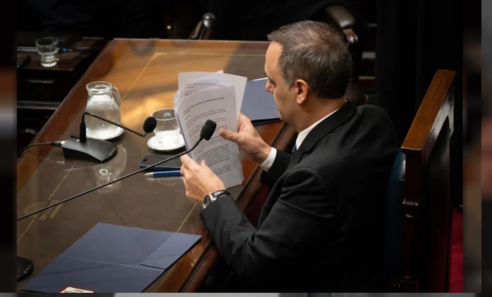 Manuel Adorni, jefe de Gabinete.