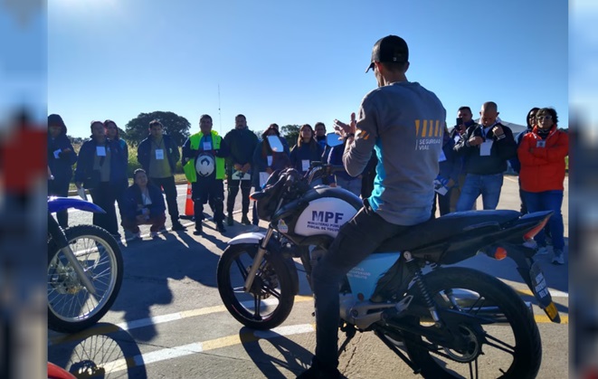 Lanzaron una matrícula nacional para instructores de motos.