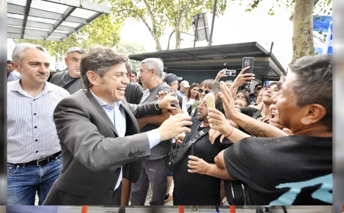 Axel Kicillof, gobernador bonaerense.