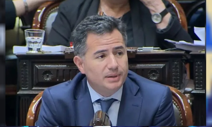 Gabriel Bornoroni, jefe de bloque LLA en Diputados