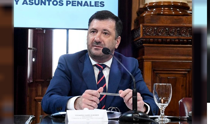 El ex senador Edgardo Kueider.