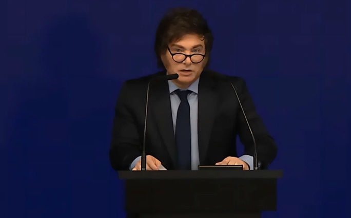 El presidente de la Nación, Javier Milei.