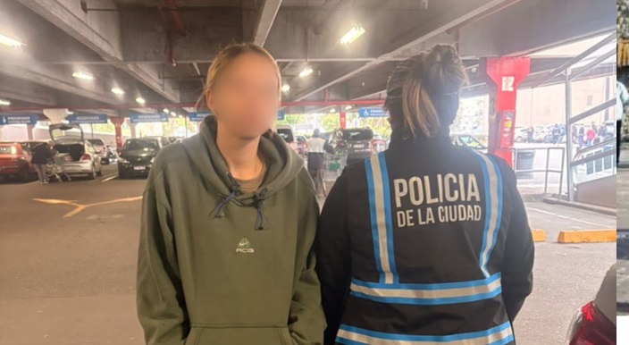 MENOR ENCONTRADA EN UN SUPERMERCADO CON EL NOVIO