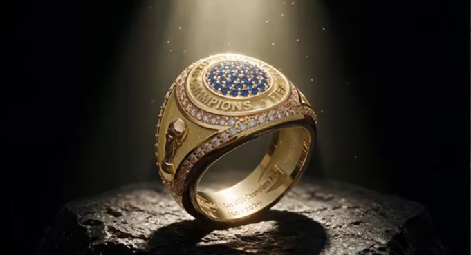 FIFA entregará anillos de campeón personalizados para el ganador.