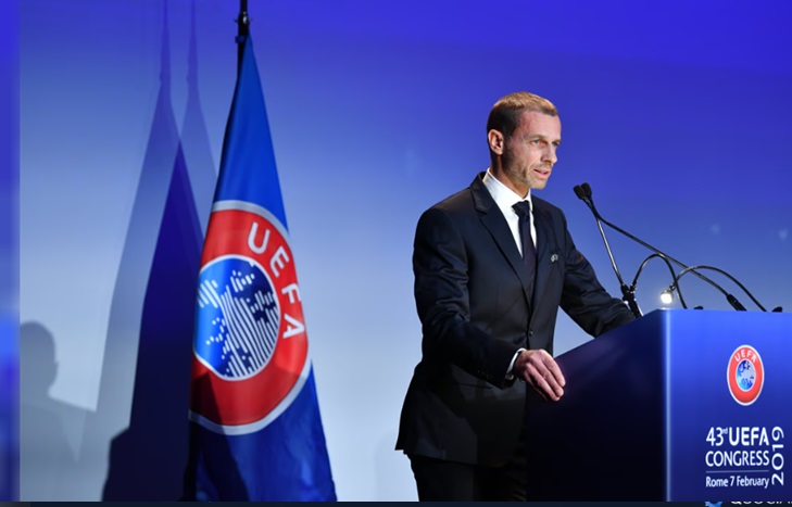 La UEFA se volvió a pronunciar en contra de la FIFA.